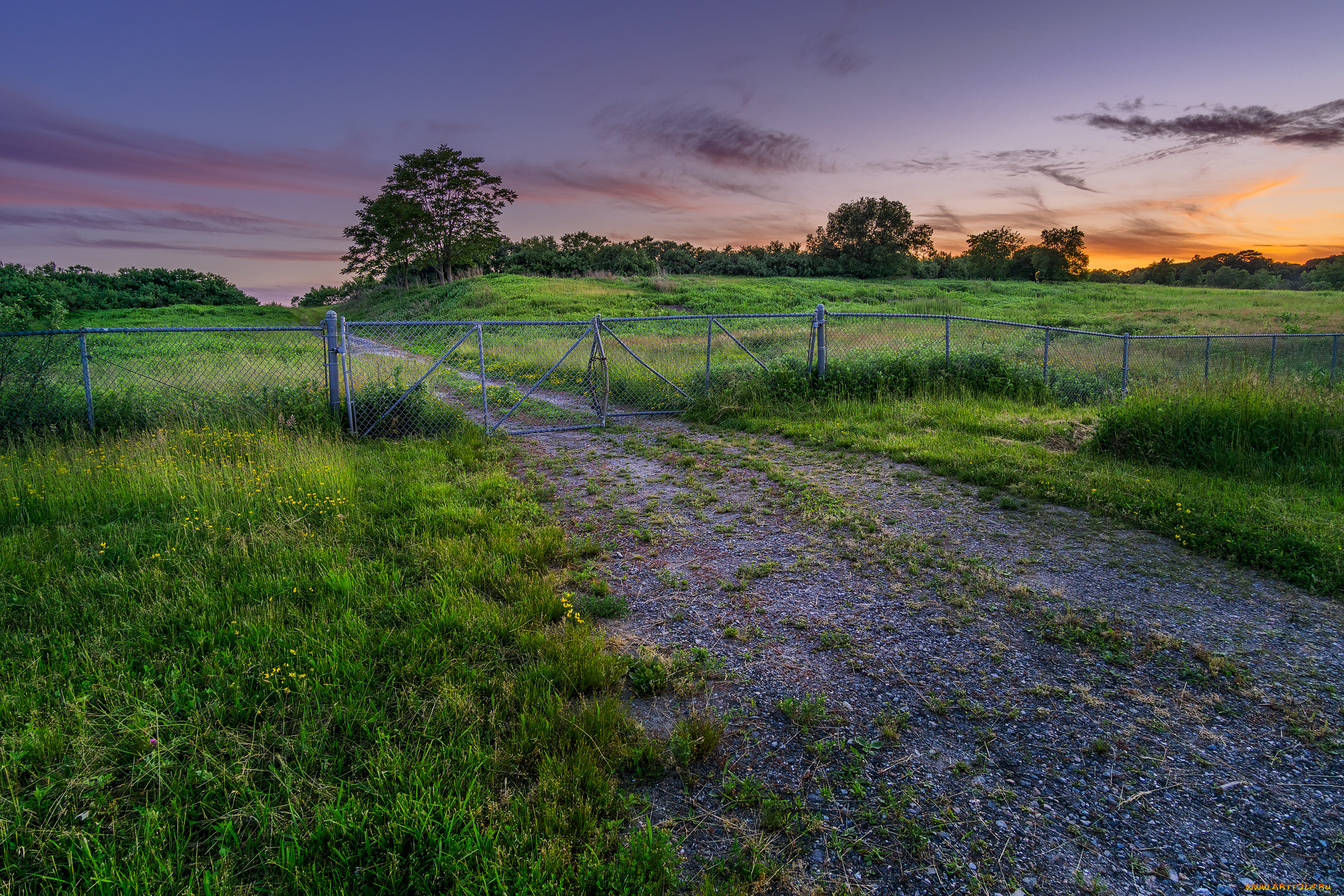природа, дороги, тракт
