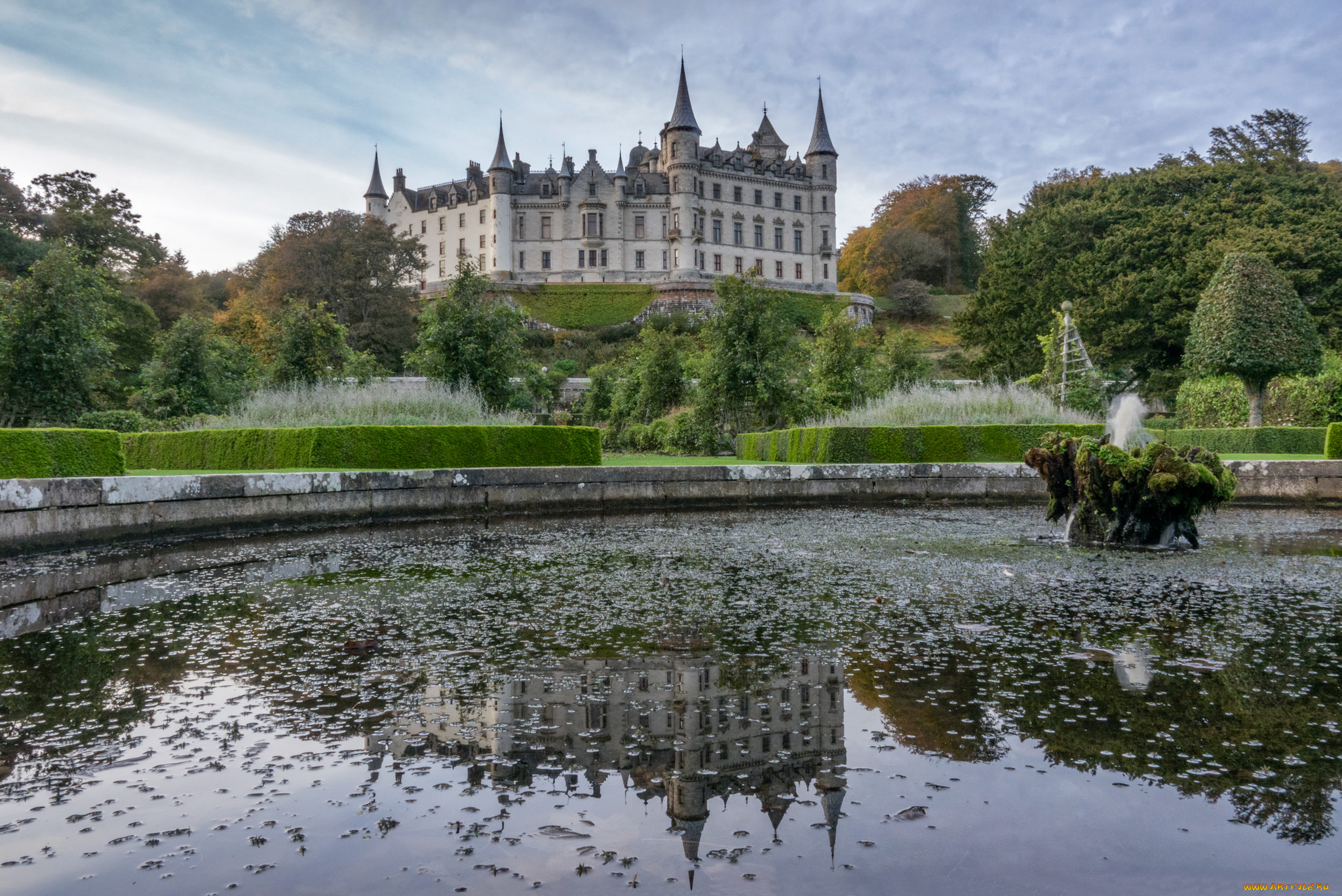 dunrobin, castle, города, -, дворцы, , замки, , крепости, замок