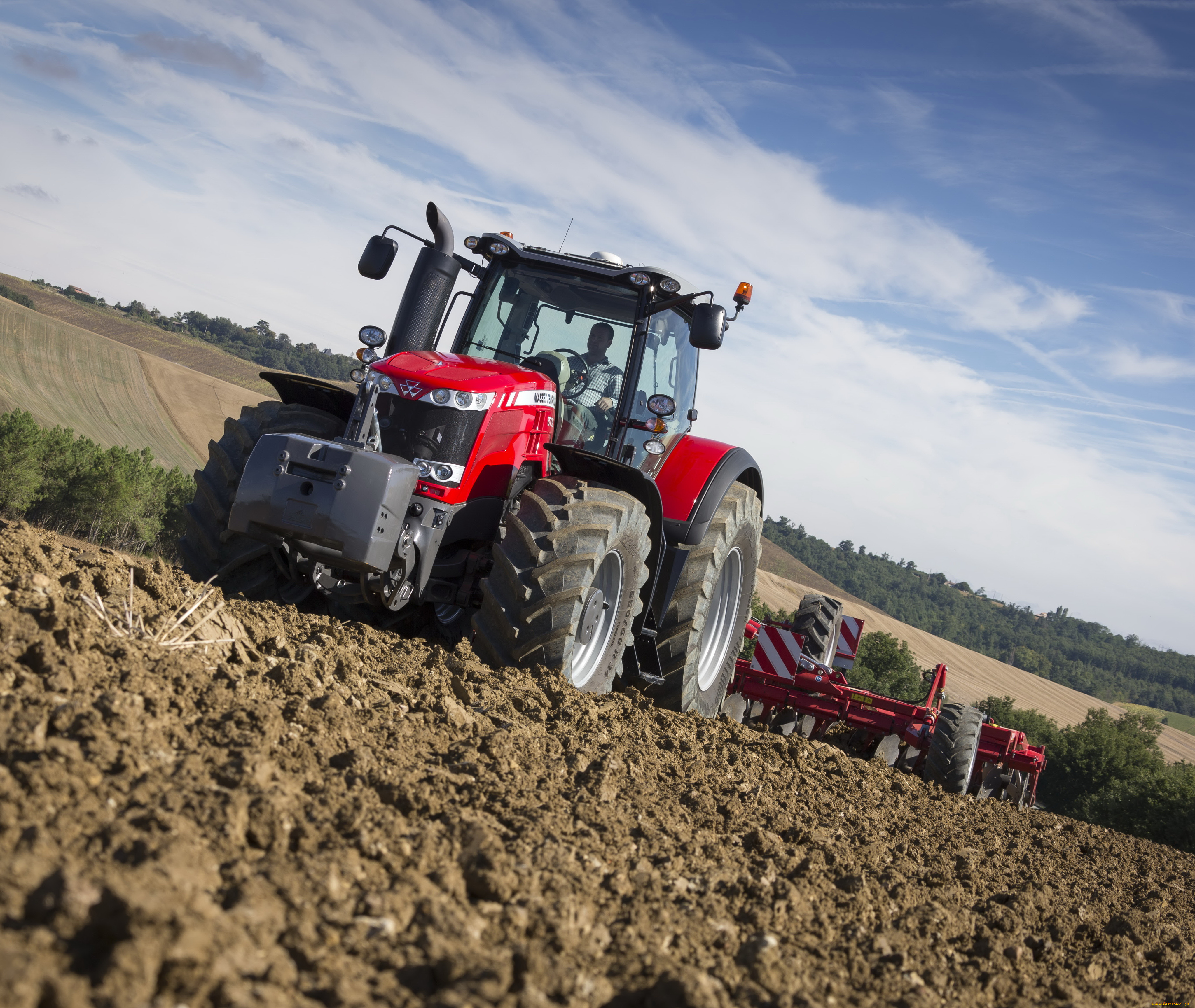 техника, тракторы, massey