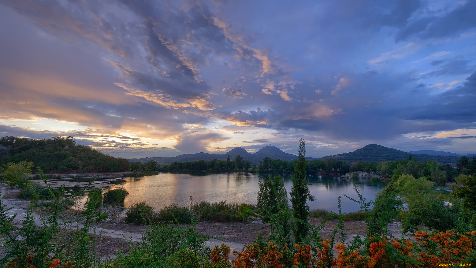 природа, реки, озера, простор