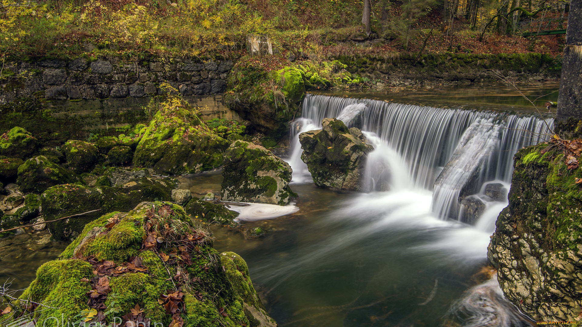 природа, водопады, простор