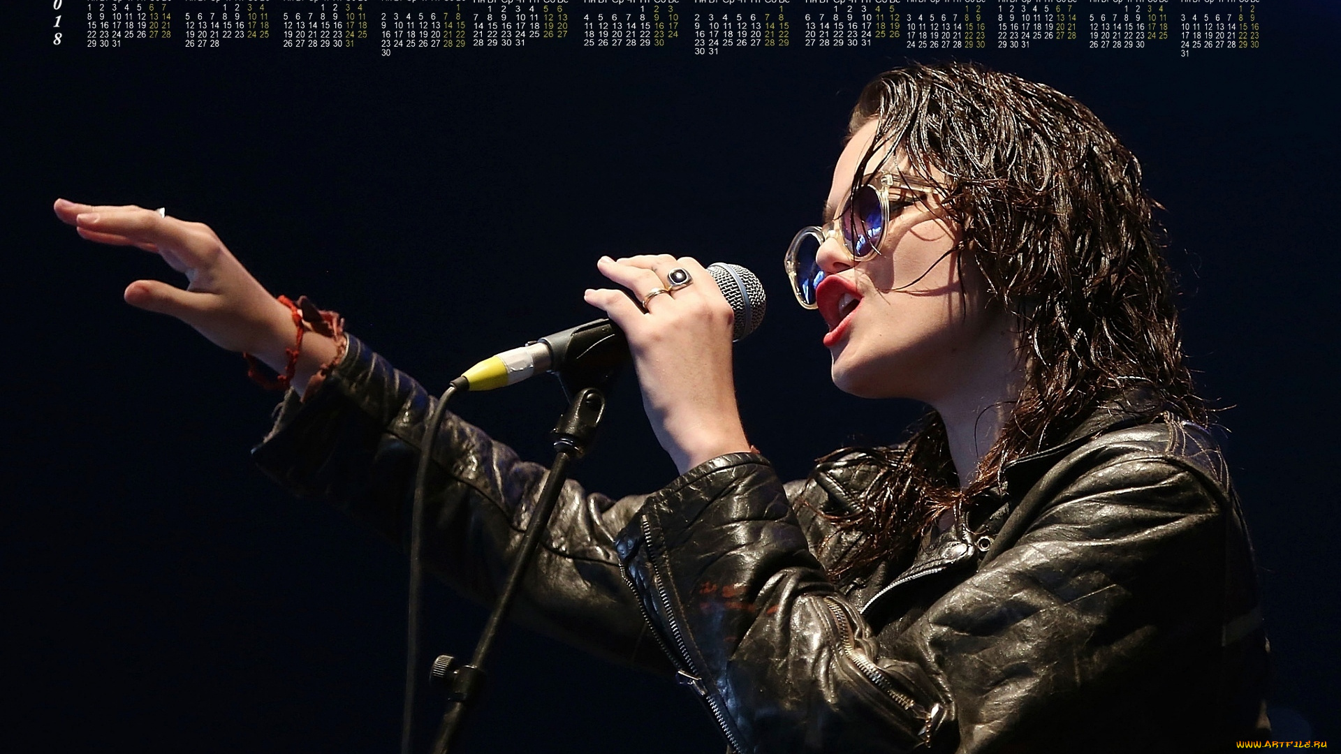 sky, ferreira, календари, знаменитости, микрофон, певица, девушка, 2018, профиль