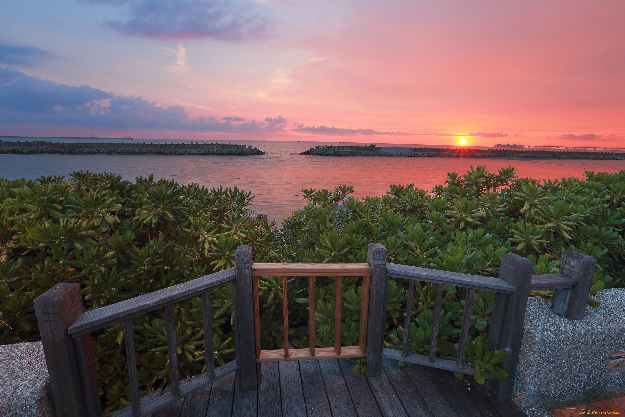 природа, восходы, закаты, простор