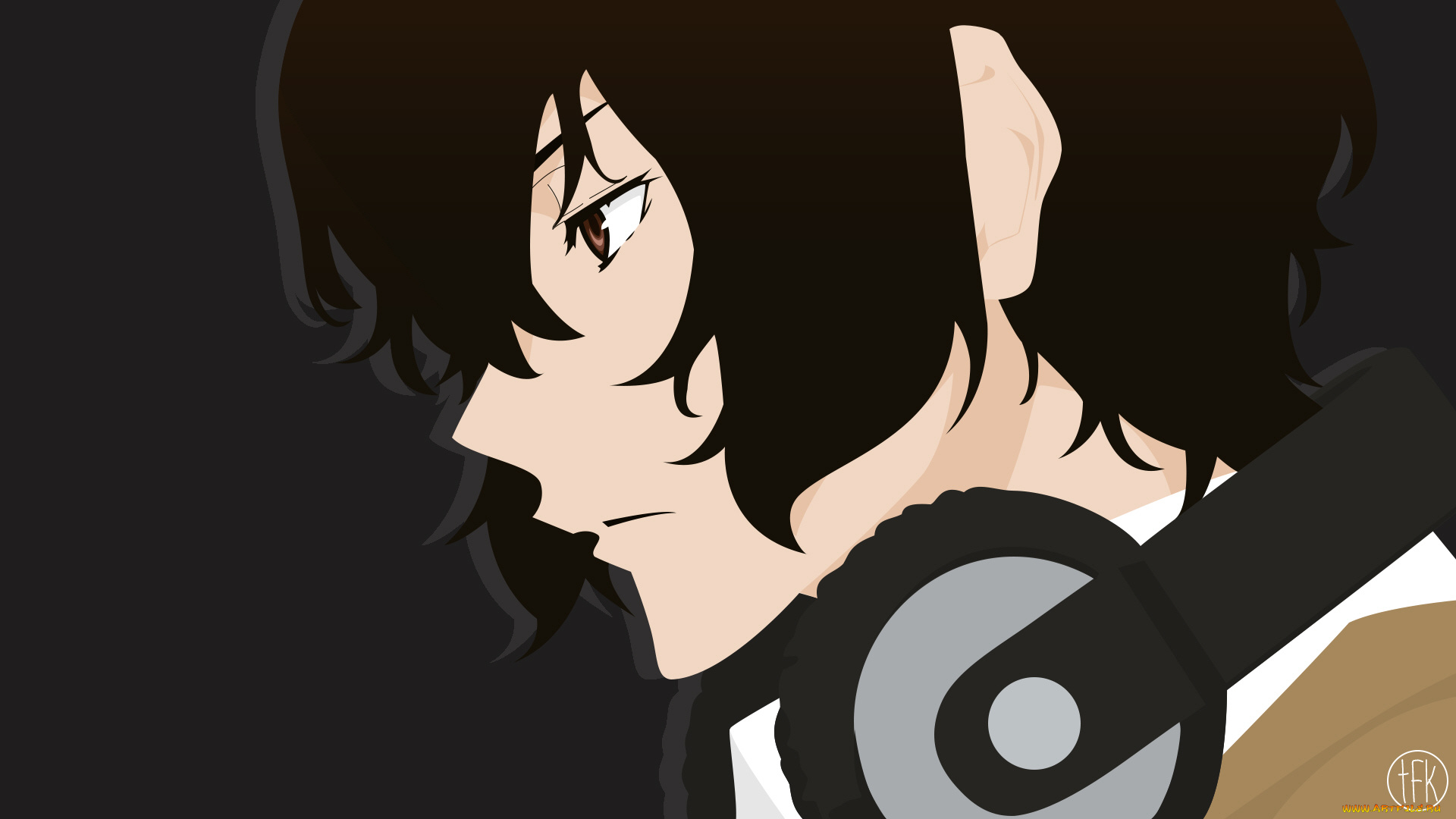 аниме, bungou, stray, dogs, дазай