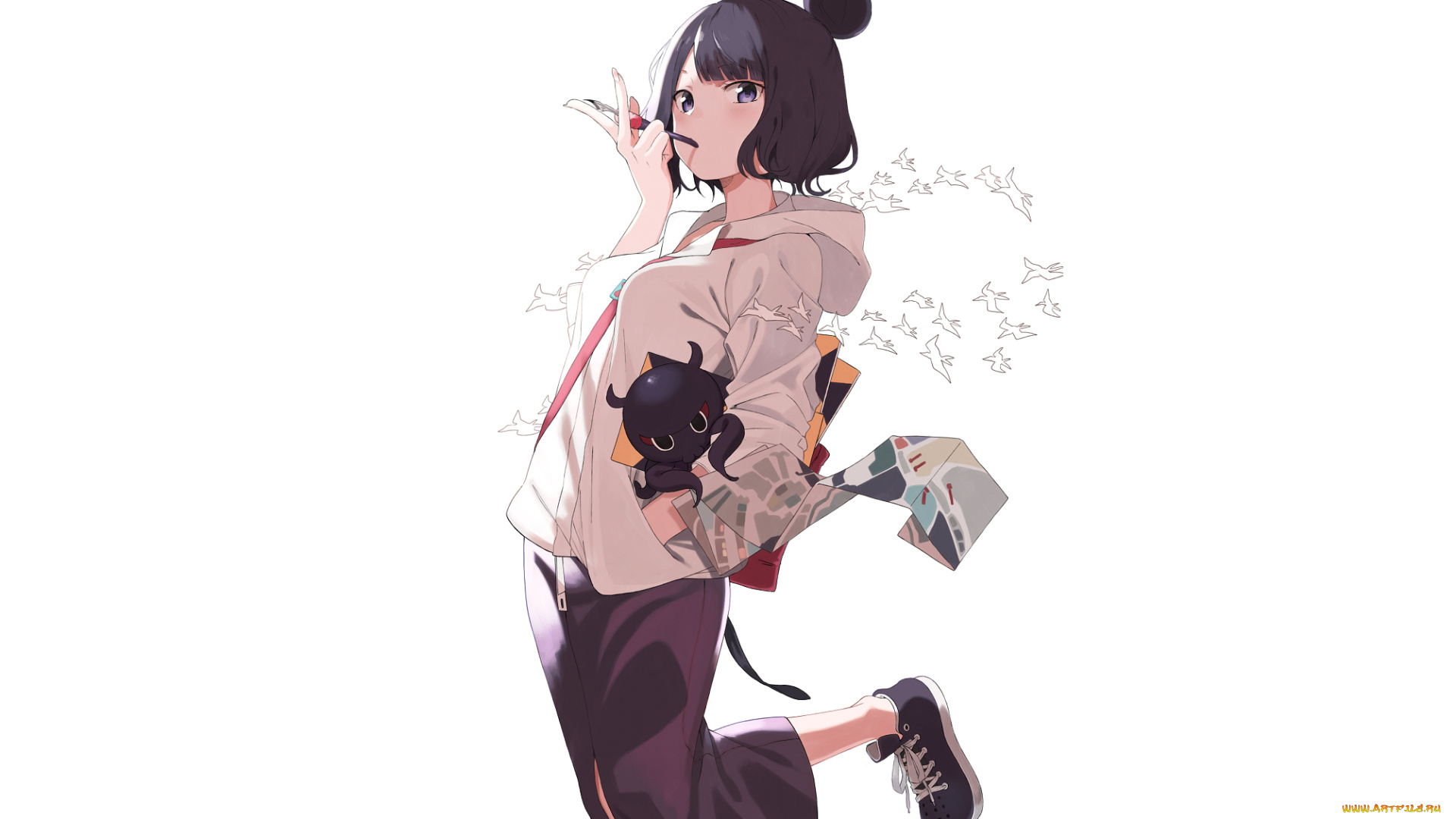 аниме, fate, stay, night, , grand, order, , apocrypha, foreigner