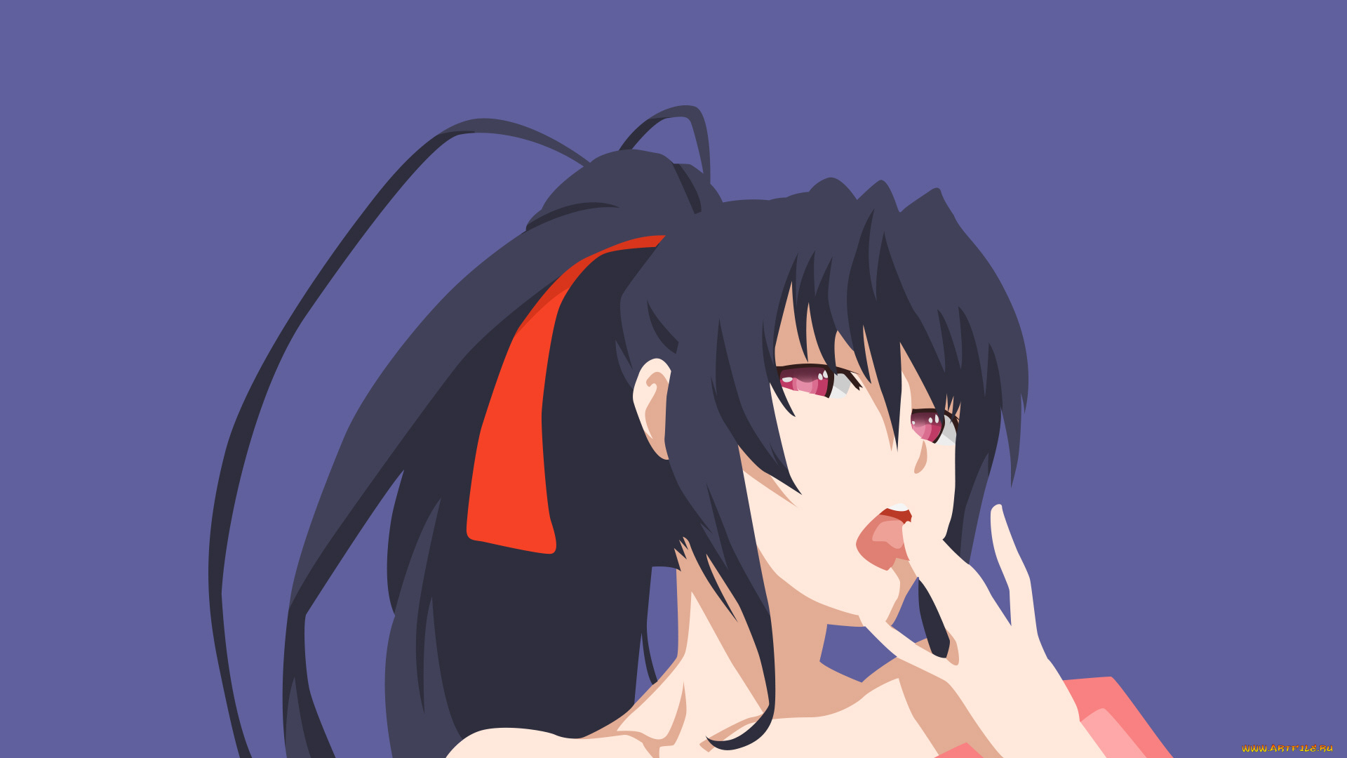 аниме, highschool, dxd, девушка