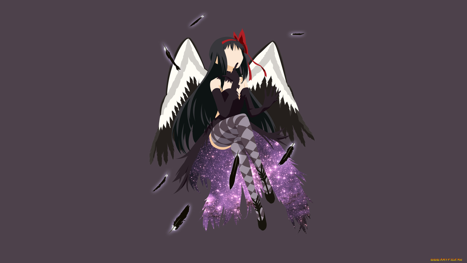 аниме, mahou, shoujo, madoka, magika, девушка