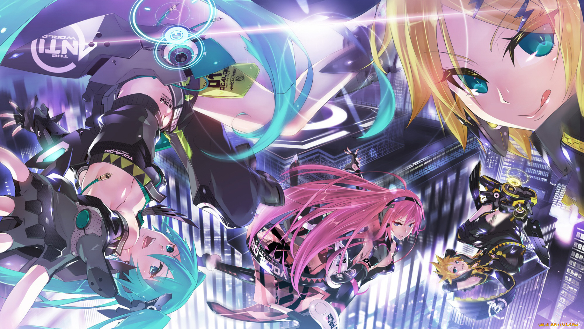 аниме, vocaloid, вокалоид