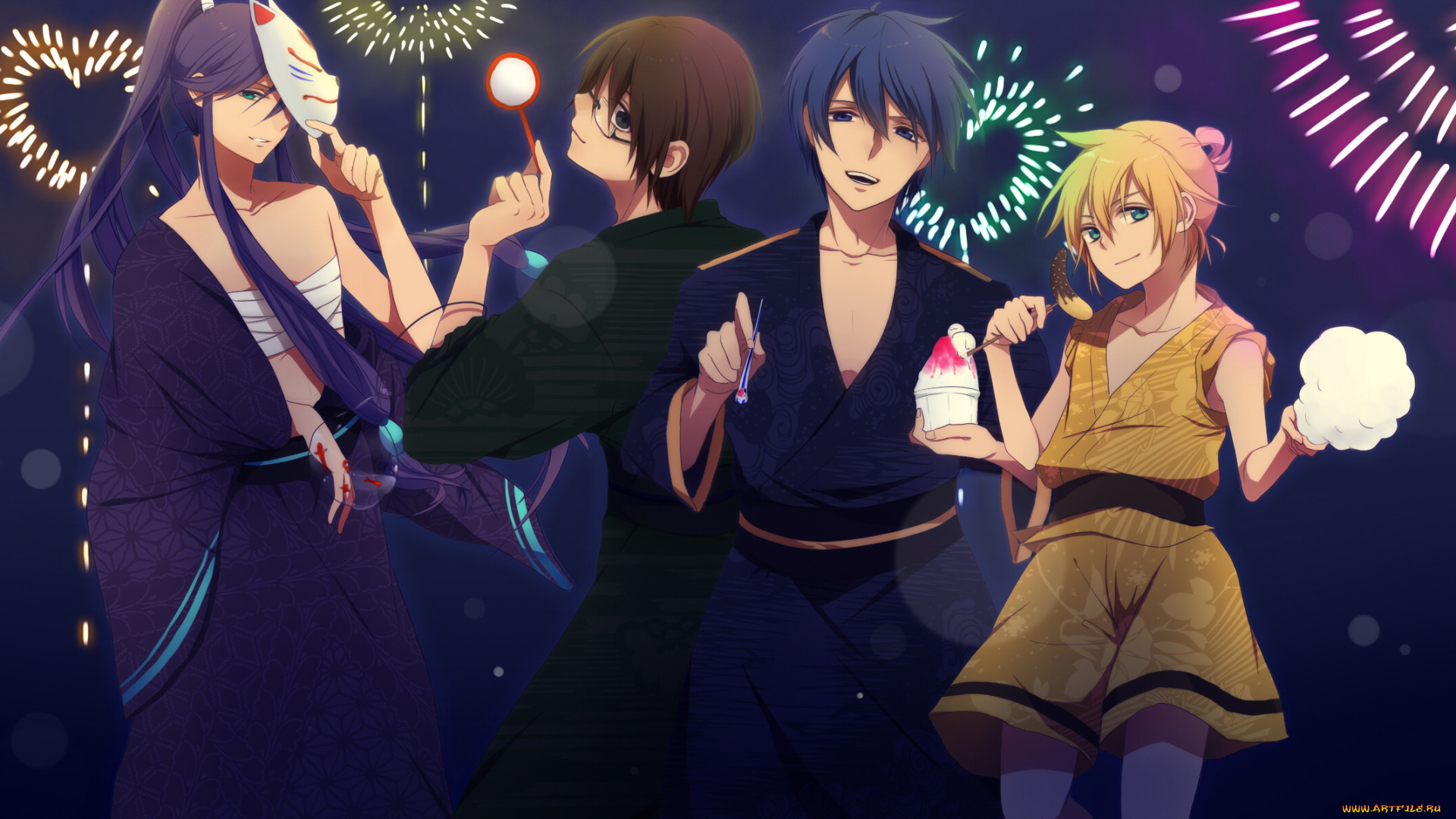 аниме, vocaloid, вокалоид