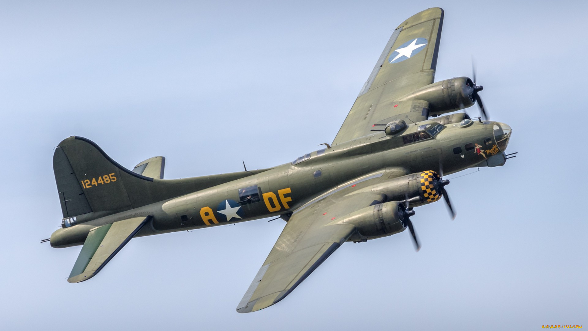 boeing, b-17g, авиация, боевые, самолёты, ввс