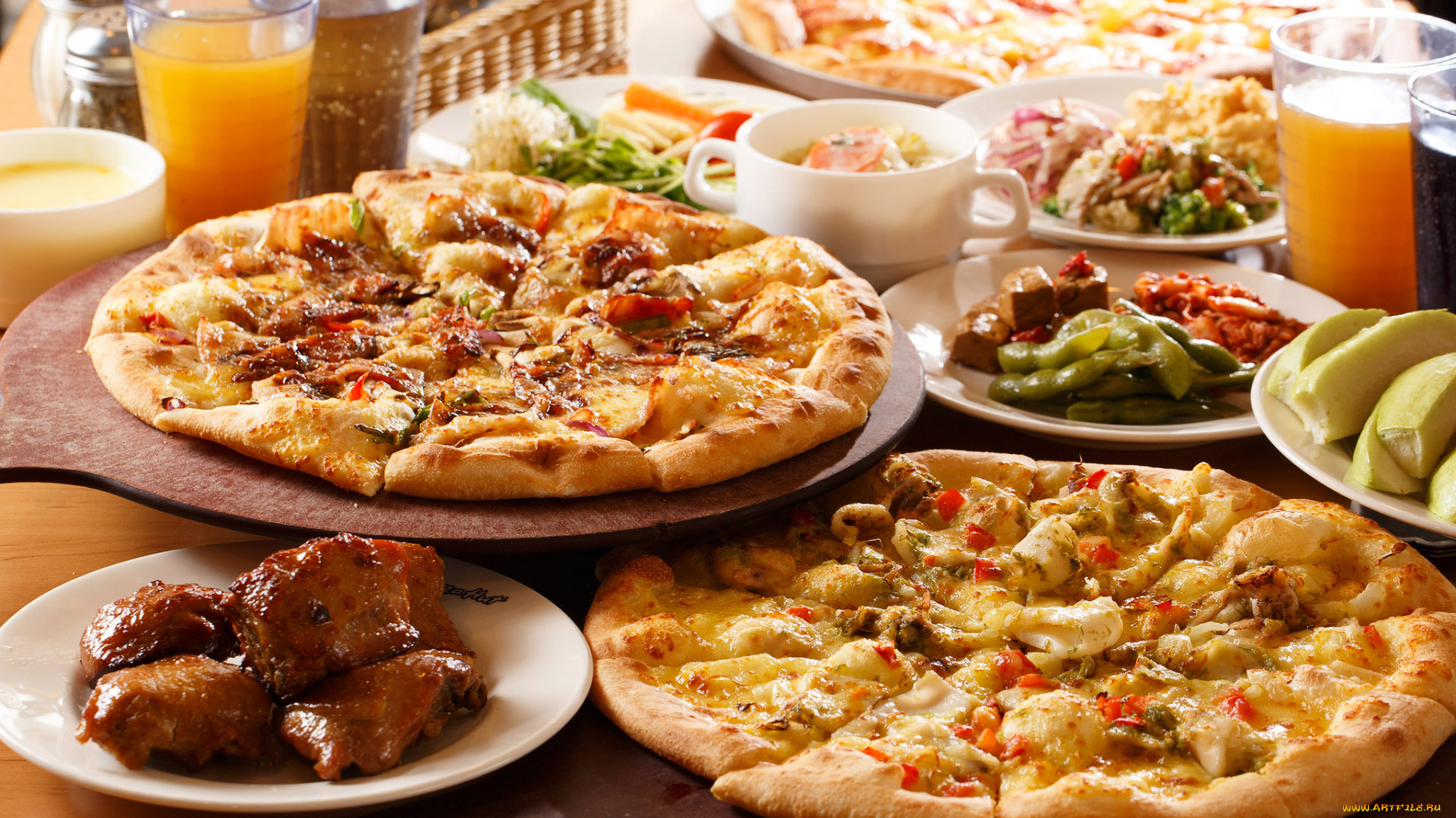еда, пицца, снедь