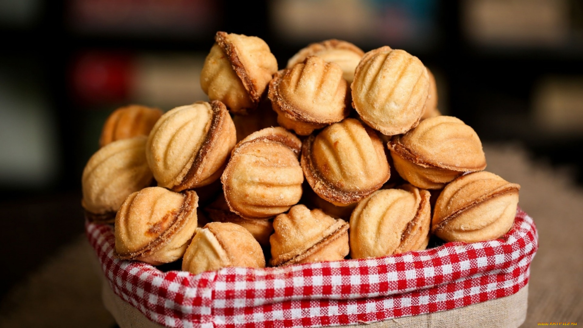 еда, пирожные, , кексы, , печенье, печенье, орешки