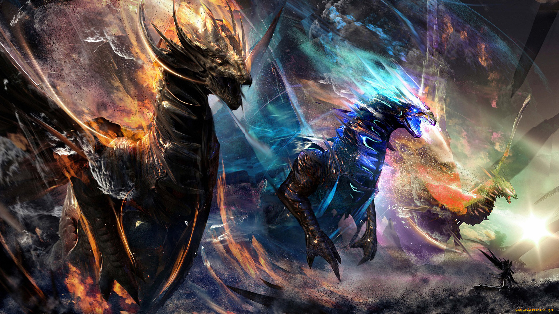 фэнтези, драконы