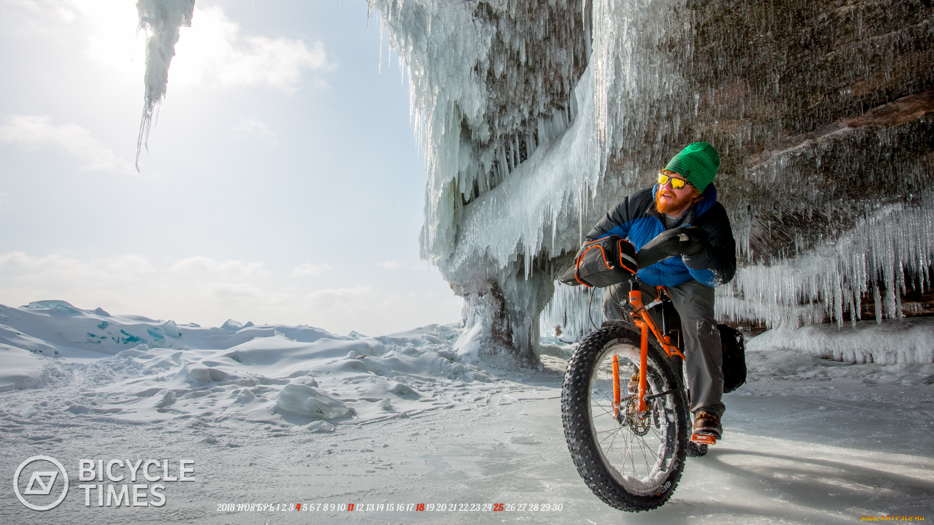 календари, техника, , корабли, велосипед, мужчина, снег