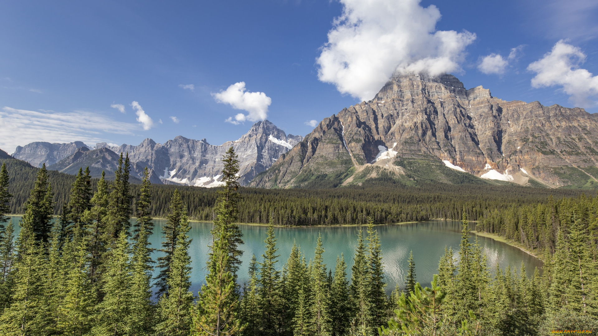 природа, горы, простор