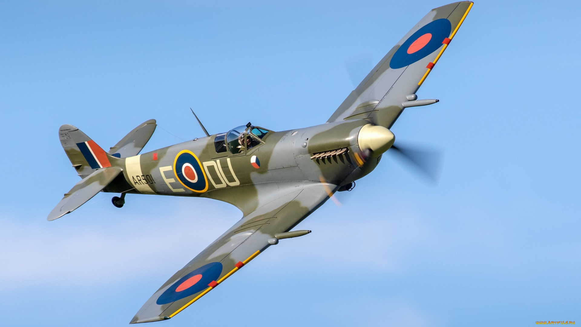 spitfire, авиация, боевые, самолёты, истребитель