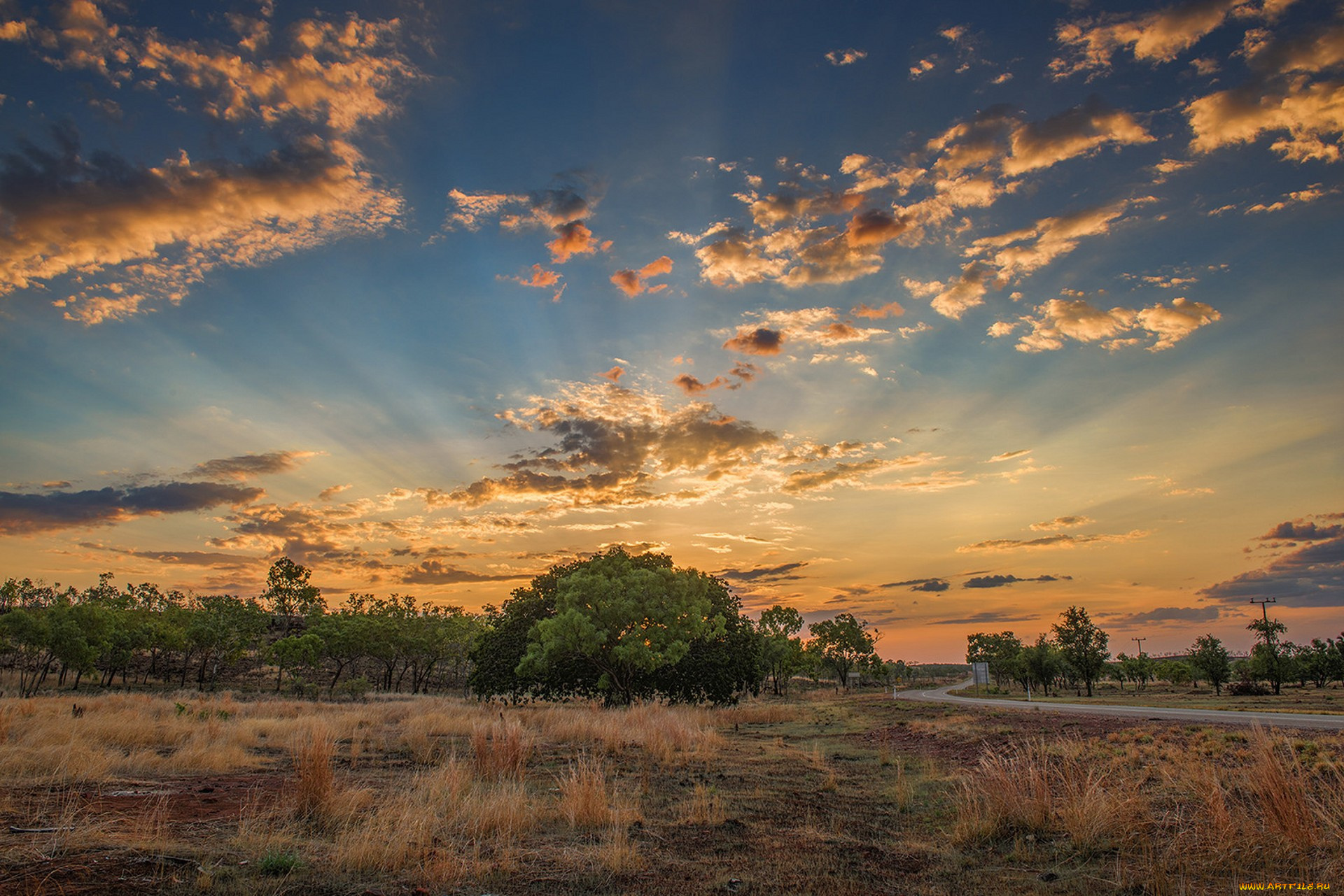 природа, восходы, закаты, простор