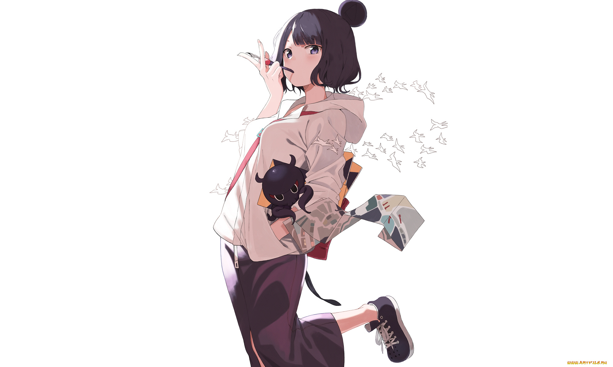 аниме, fate, stay, night, , grand, order, , apocrypha, foreigner