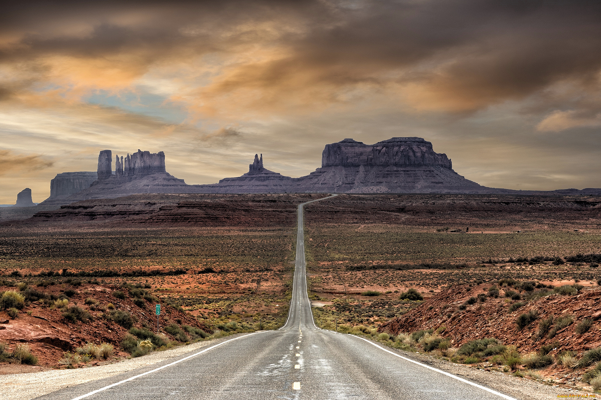 природа, дороги, простор