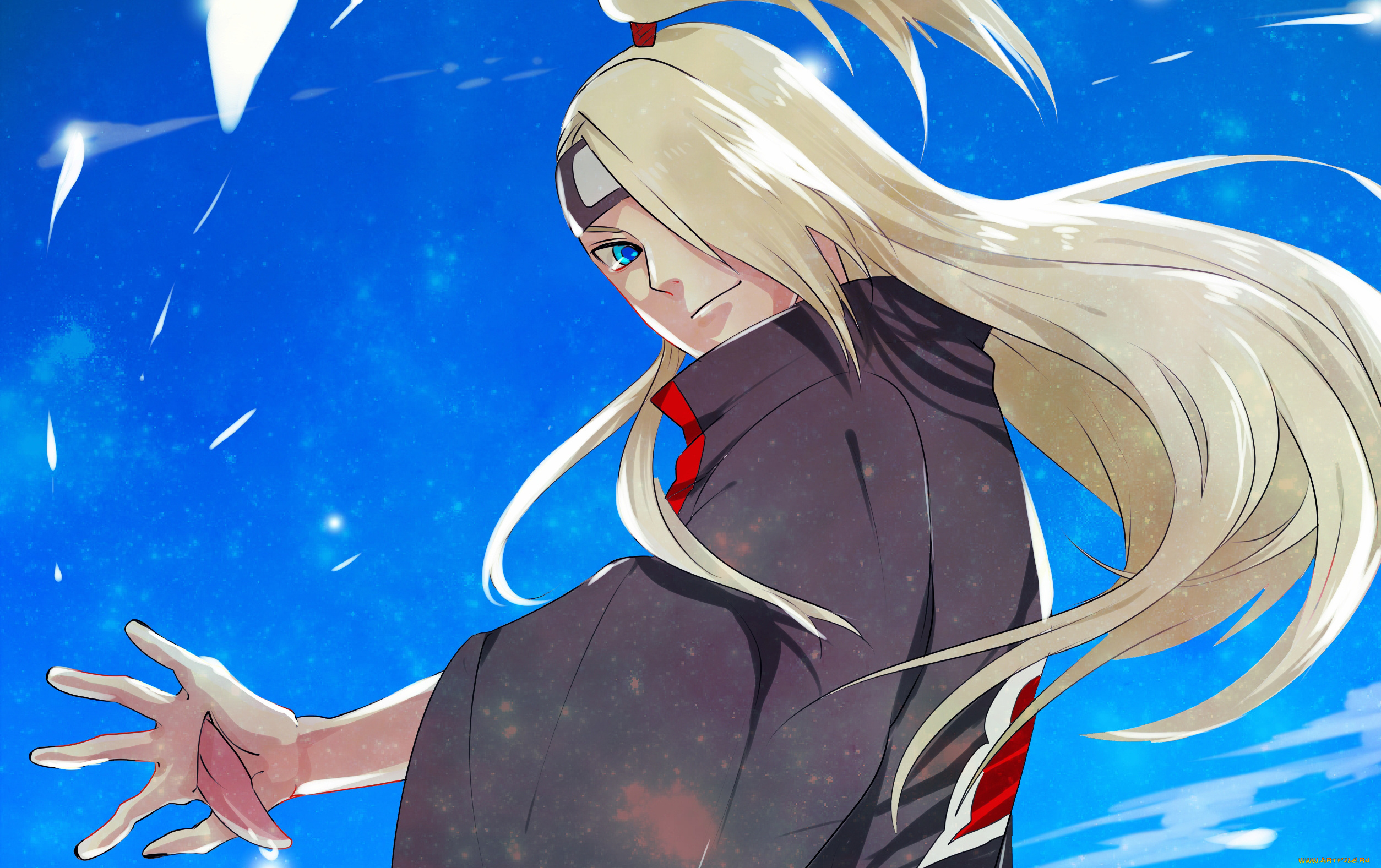 аниме, naruto, язык, нукенин, дейдара