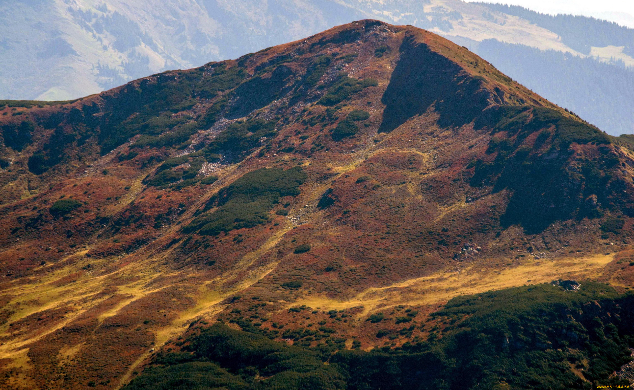 природа, горы, вершина