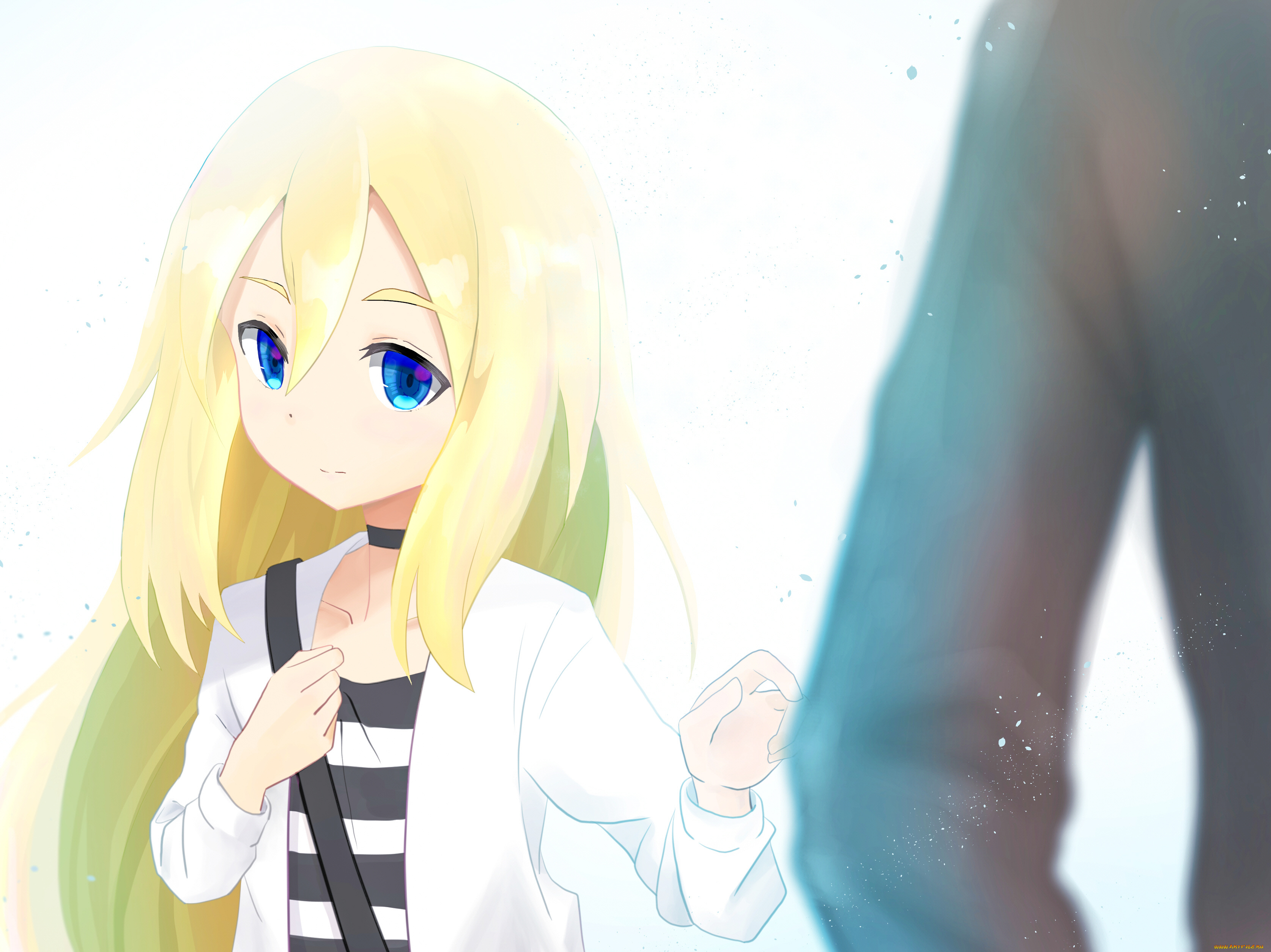 аниме, satsuriku, no, tenshi, ангел, кровопролития