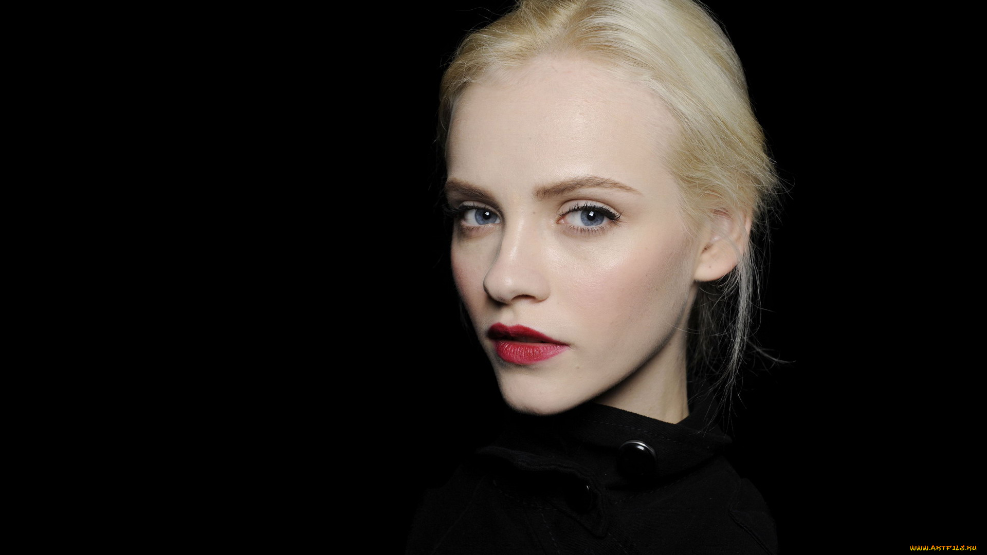 девушки, ginta, lapina, блондинка, лицо