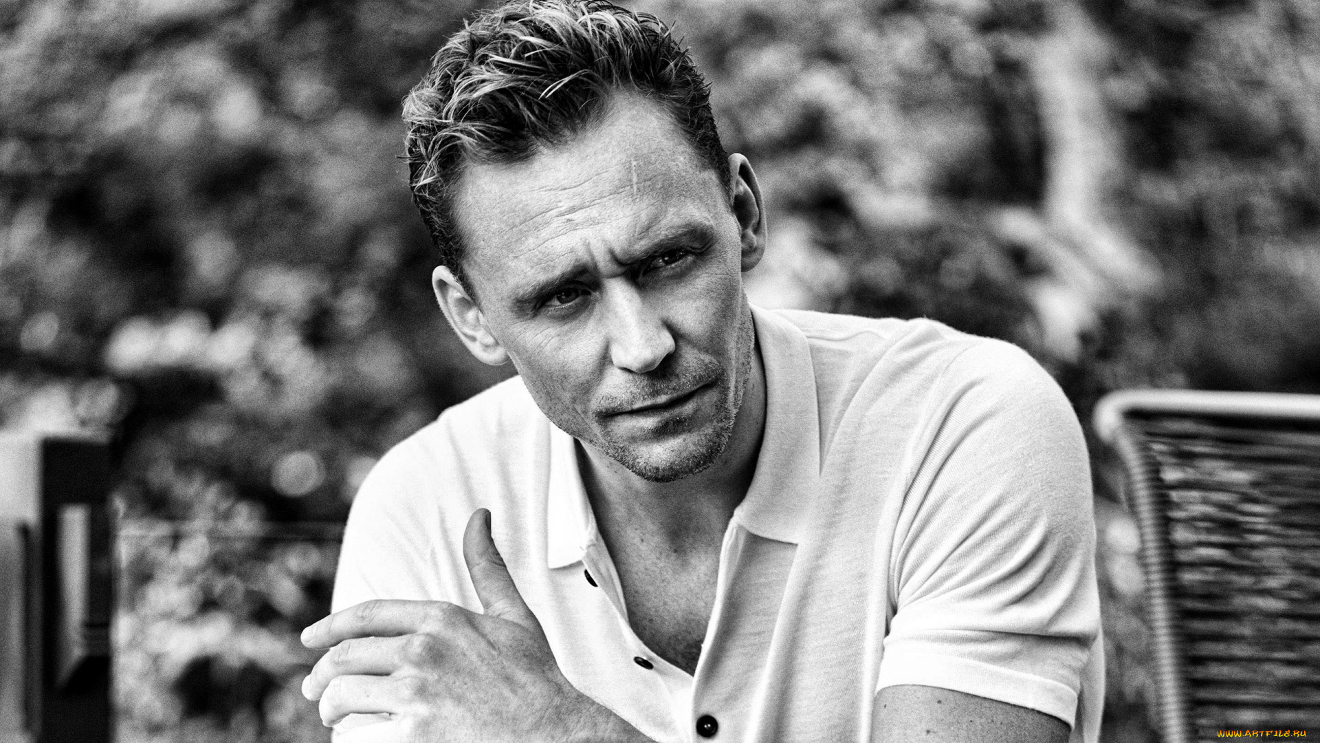 мужчины, tom, hiddleston, монохром