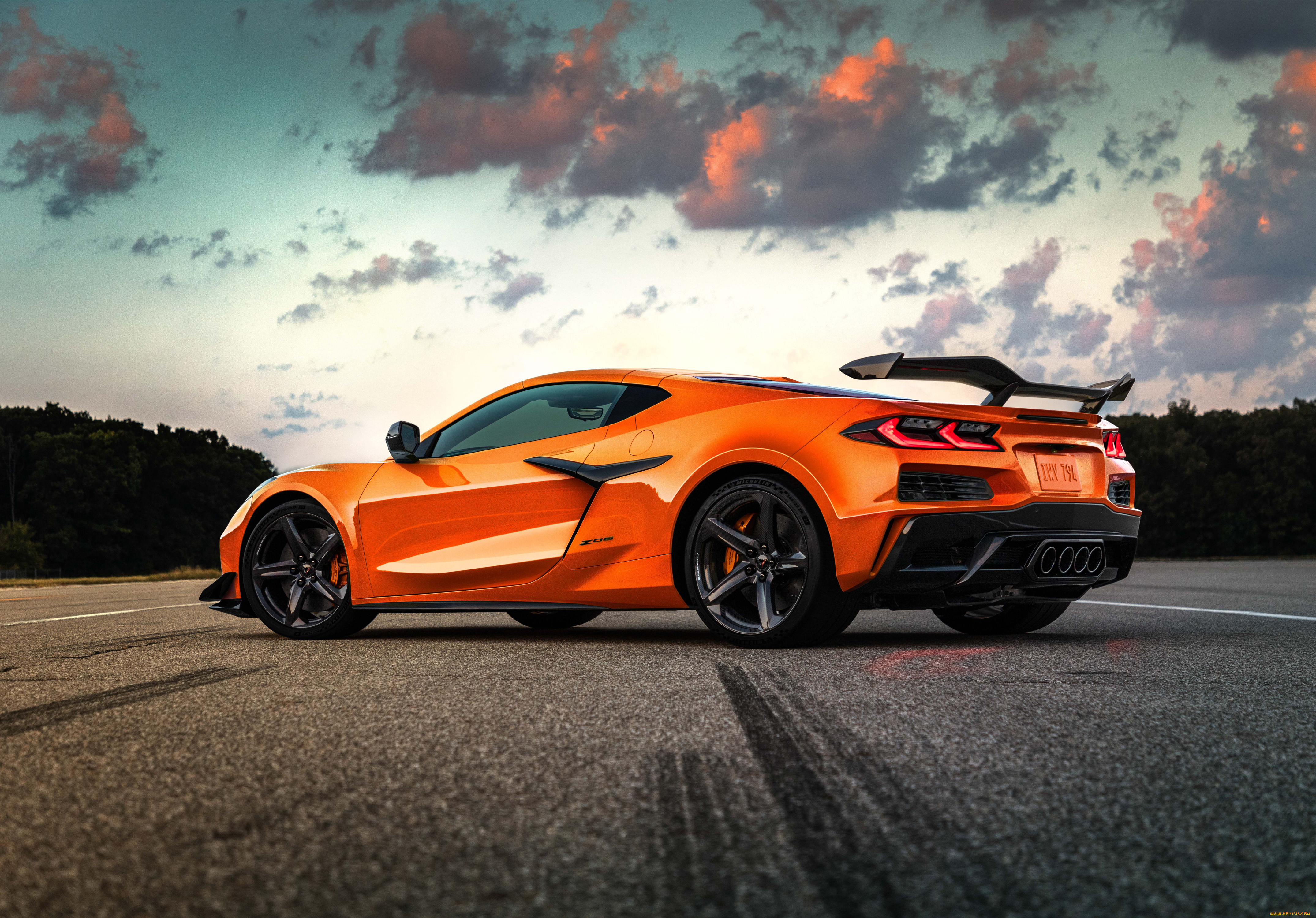 автомобили, corvette, c8, z06