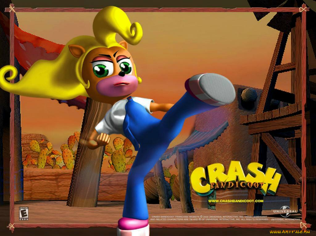 видео, игры, crash, bandicoot, the, wrath, of, cortex