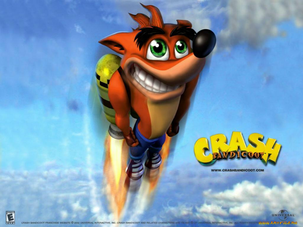 видео, игры, crash, bandicoot, the, wrath, of, cortex