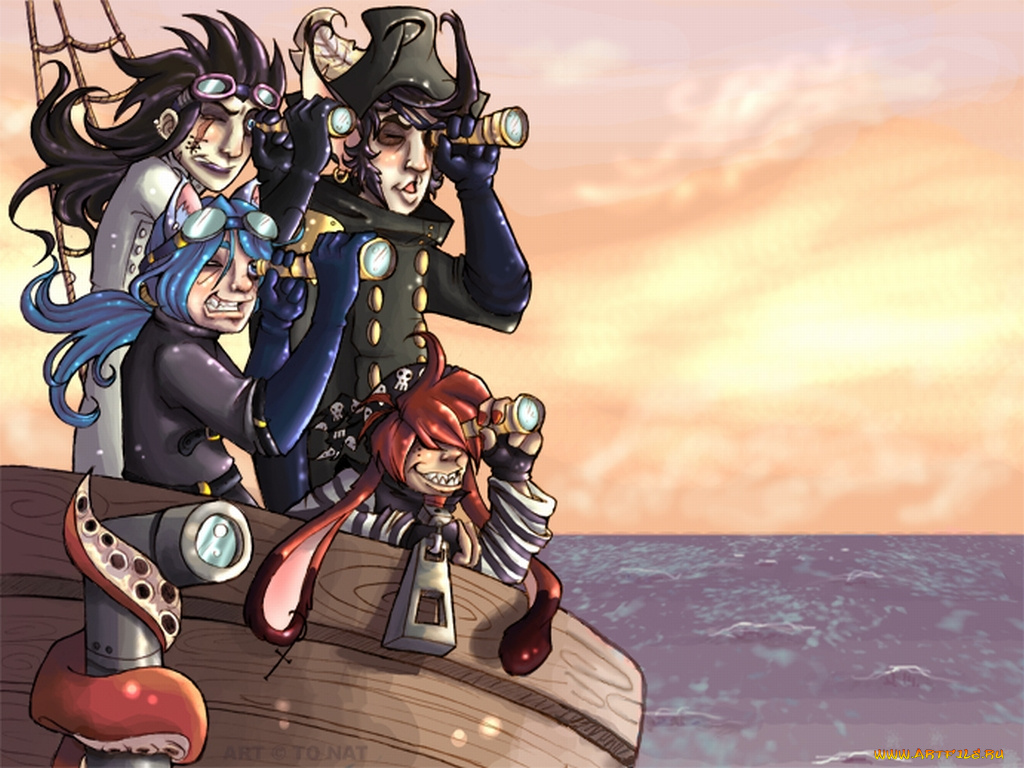 рисованные, люди