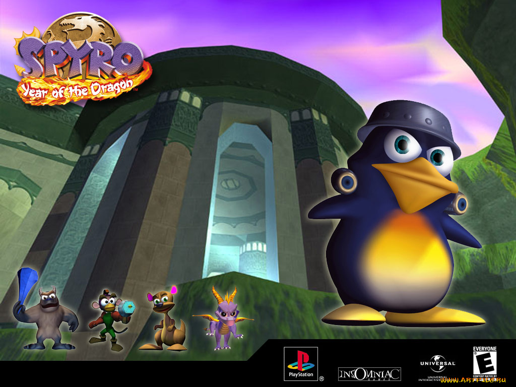 видео, игры, spyro, year, of, the, dragon