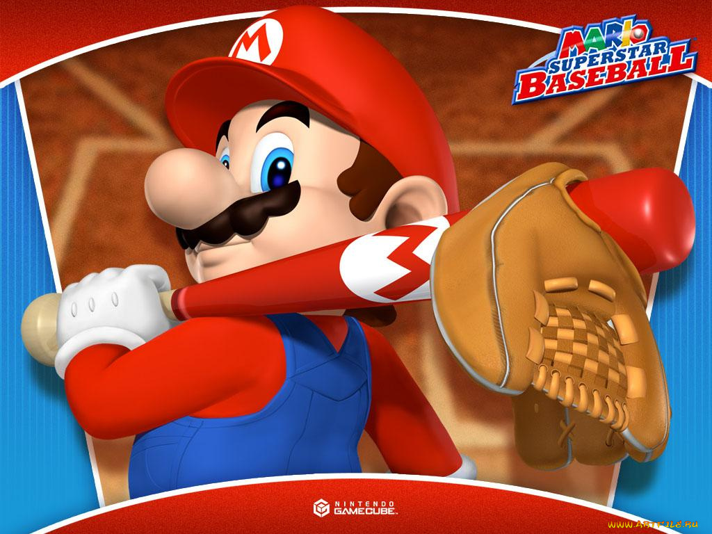 mario, superstar, baseball, видео, игры