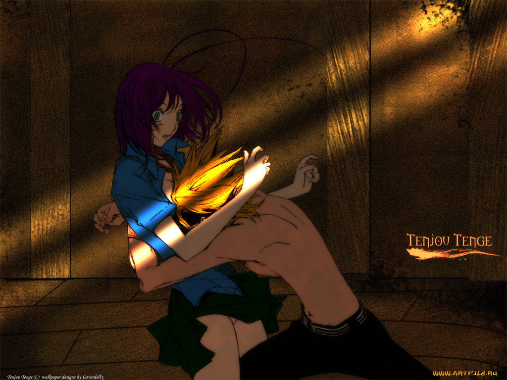 аниме, tenjou, tenge