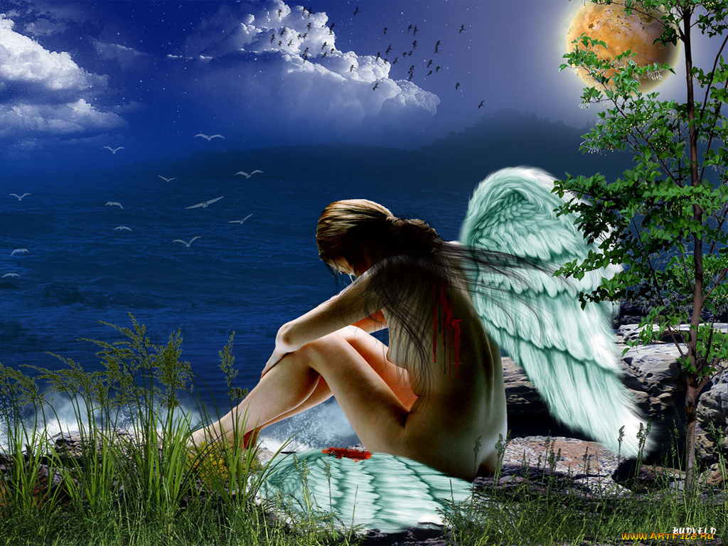 фэнтези, ангелы