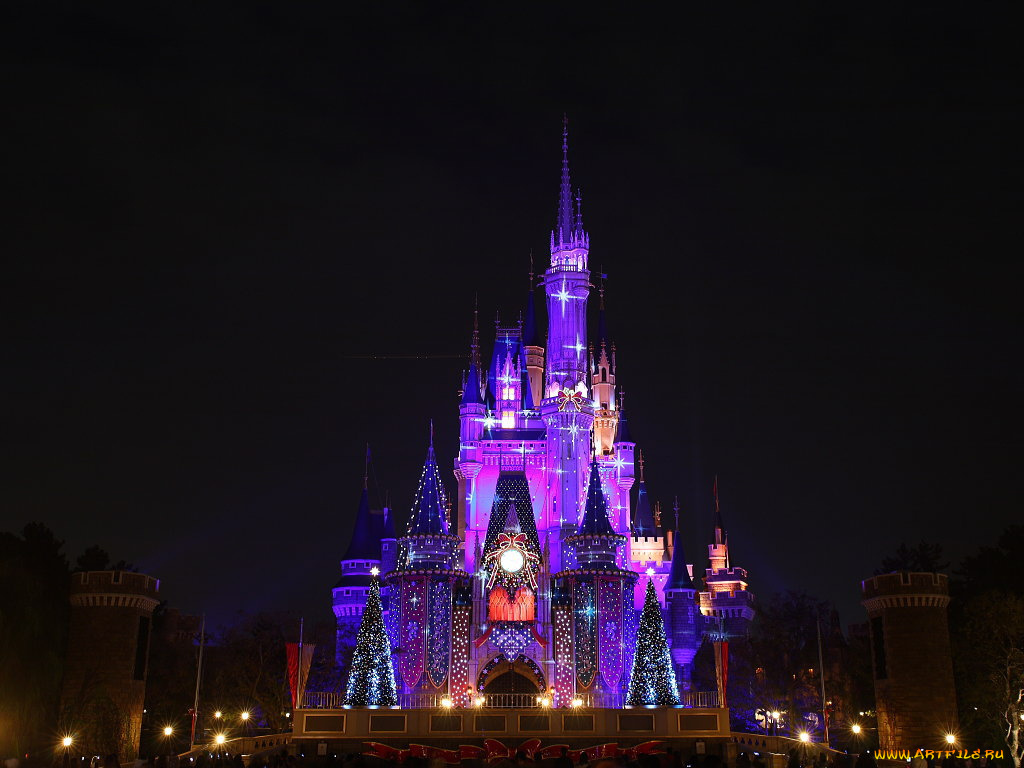 праздничные, новогодние, пейзажи