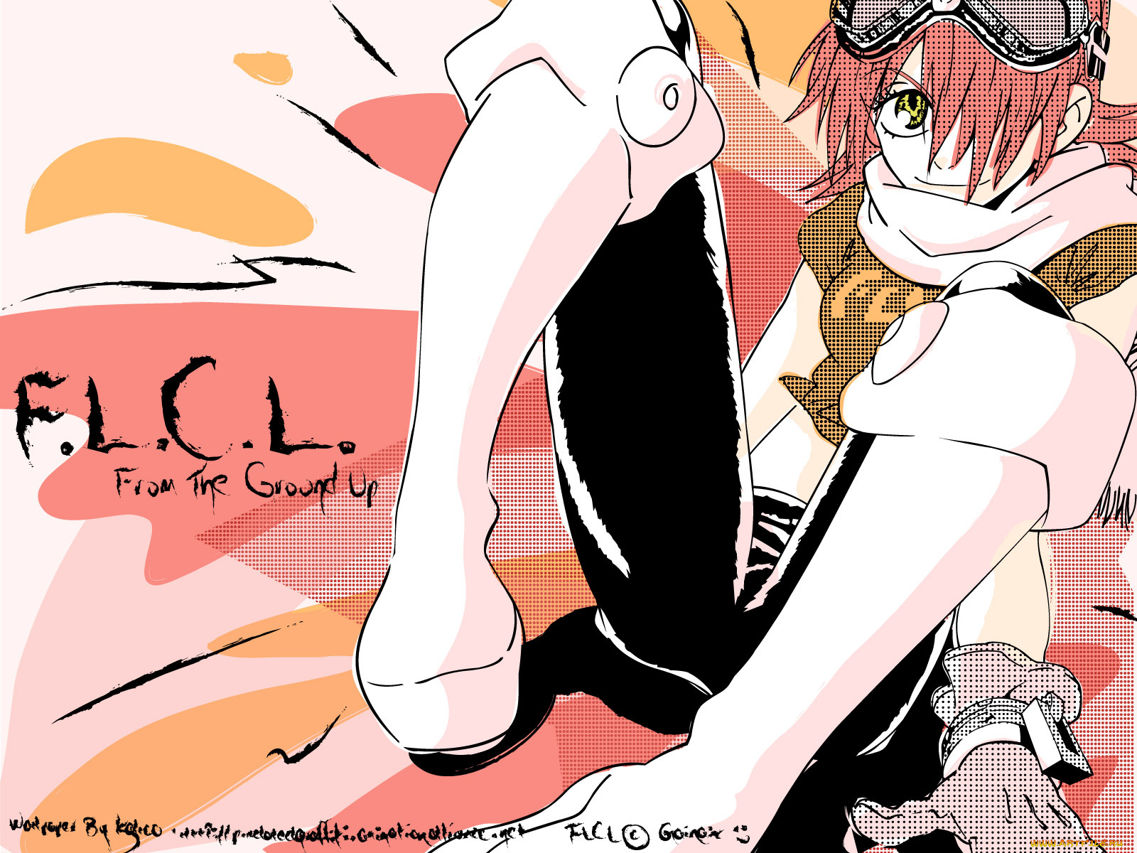 аниме, flcl