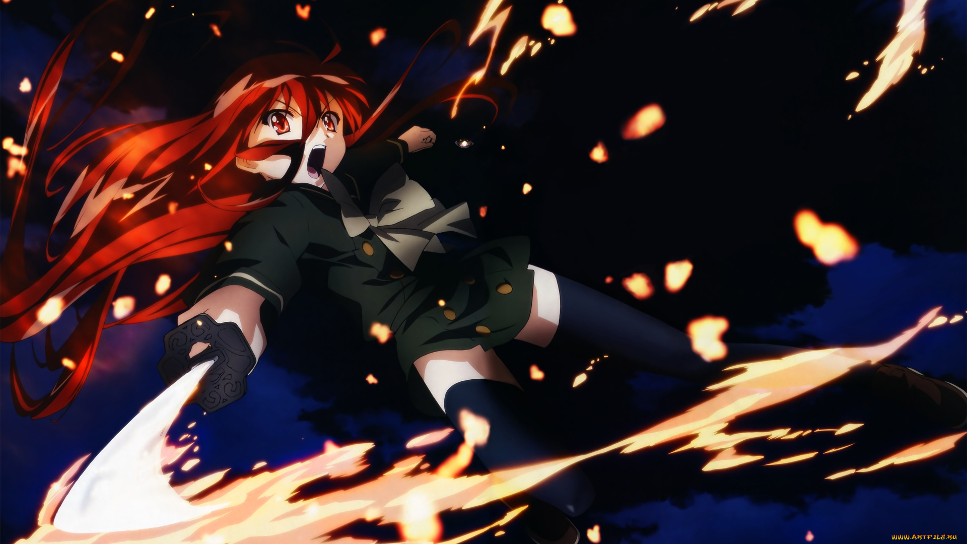 аниме, shakugan, no, shana