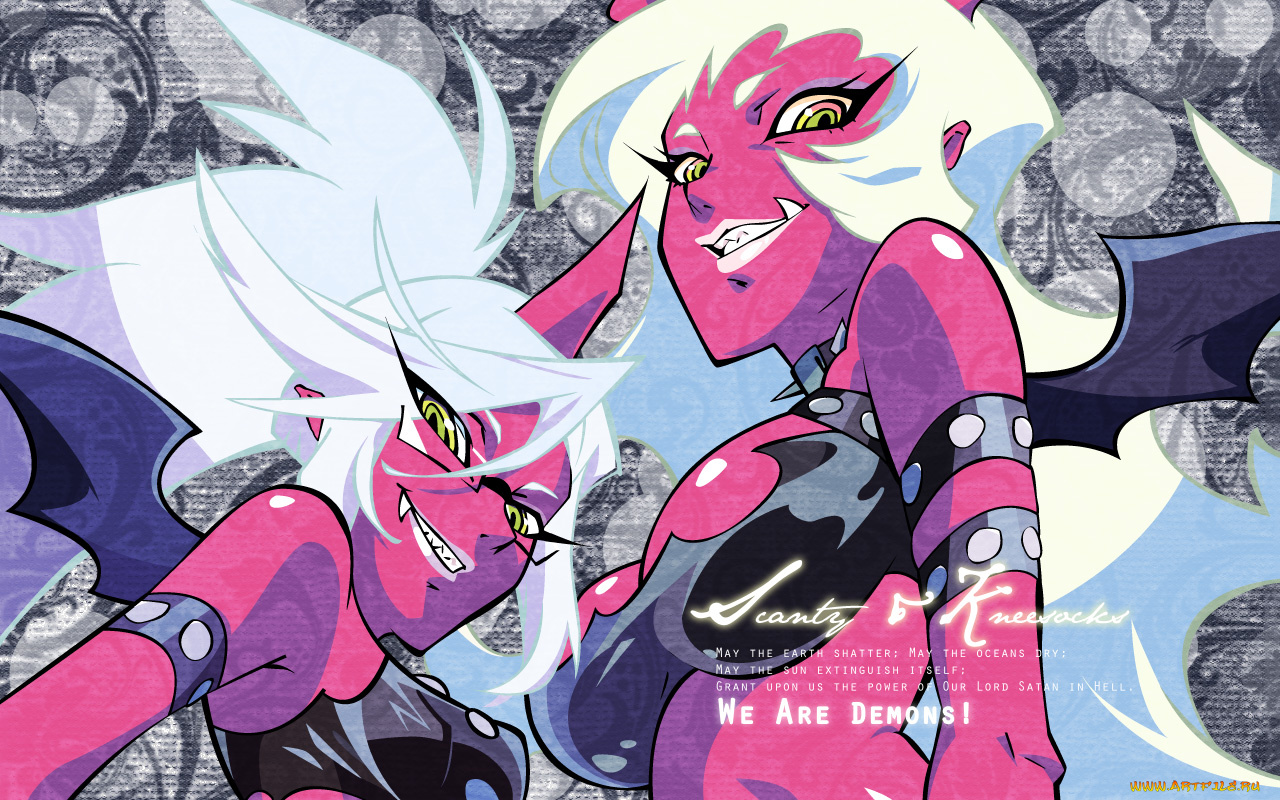 panty, and, stocking, with, garterbelt, аниме