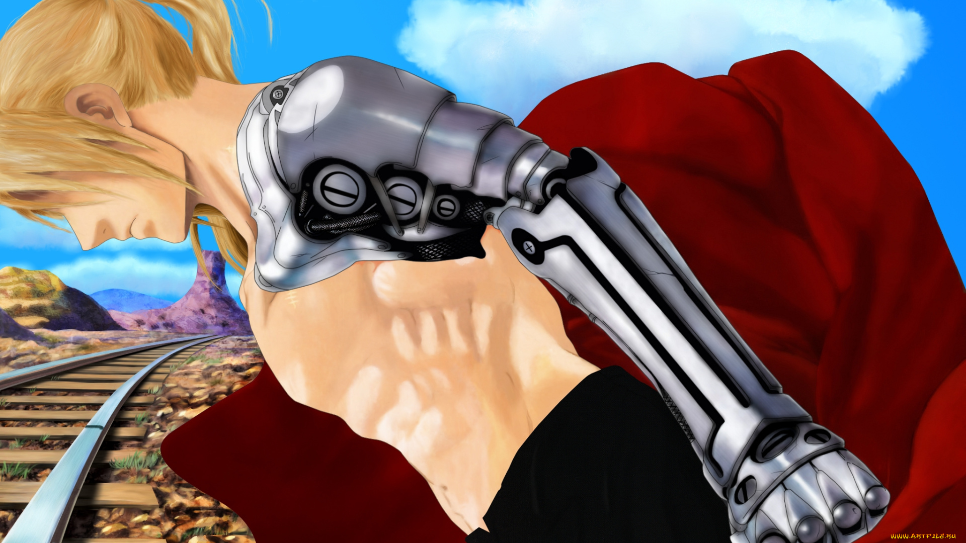 аниме, fullmetal, alchemist