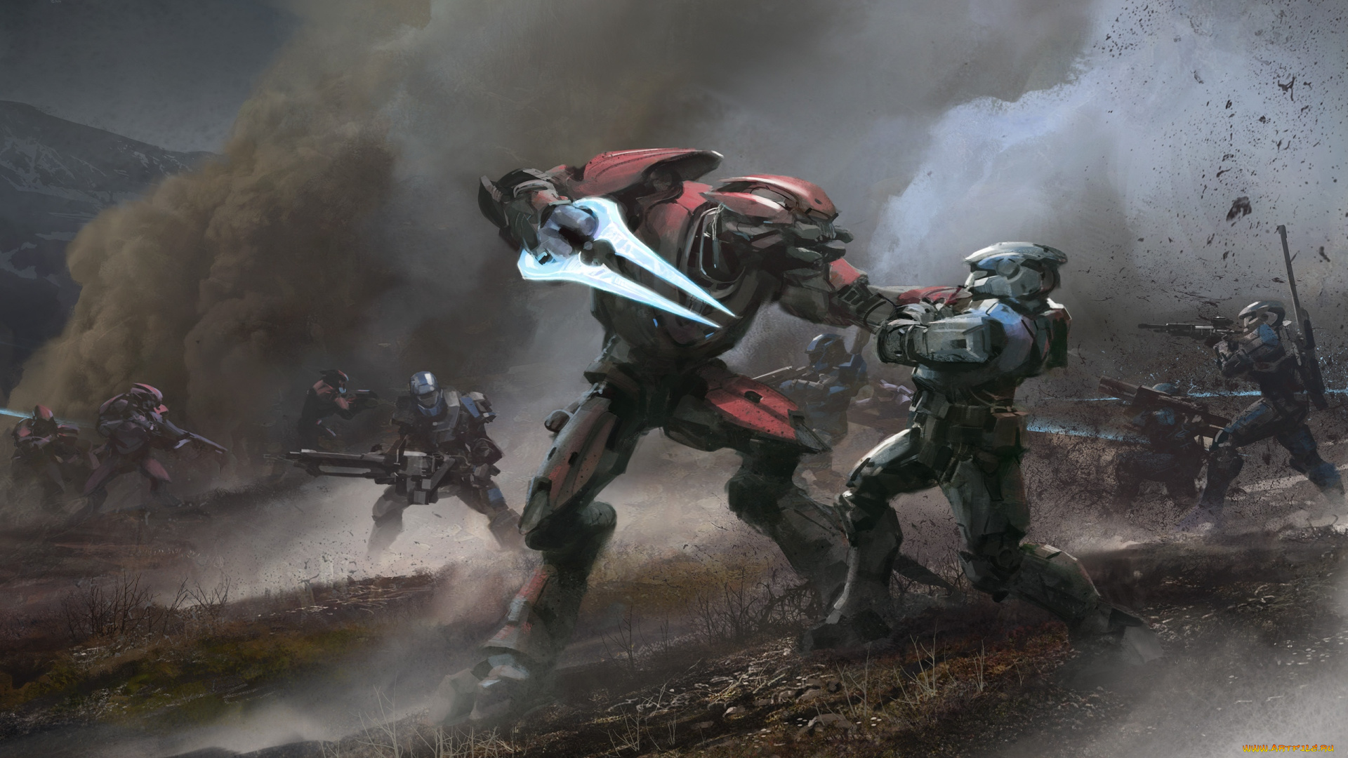 halo, reach, видео, игры