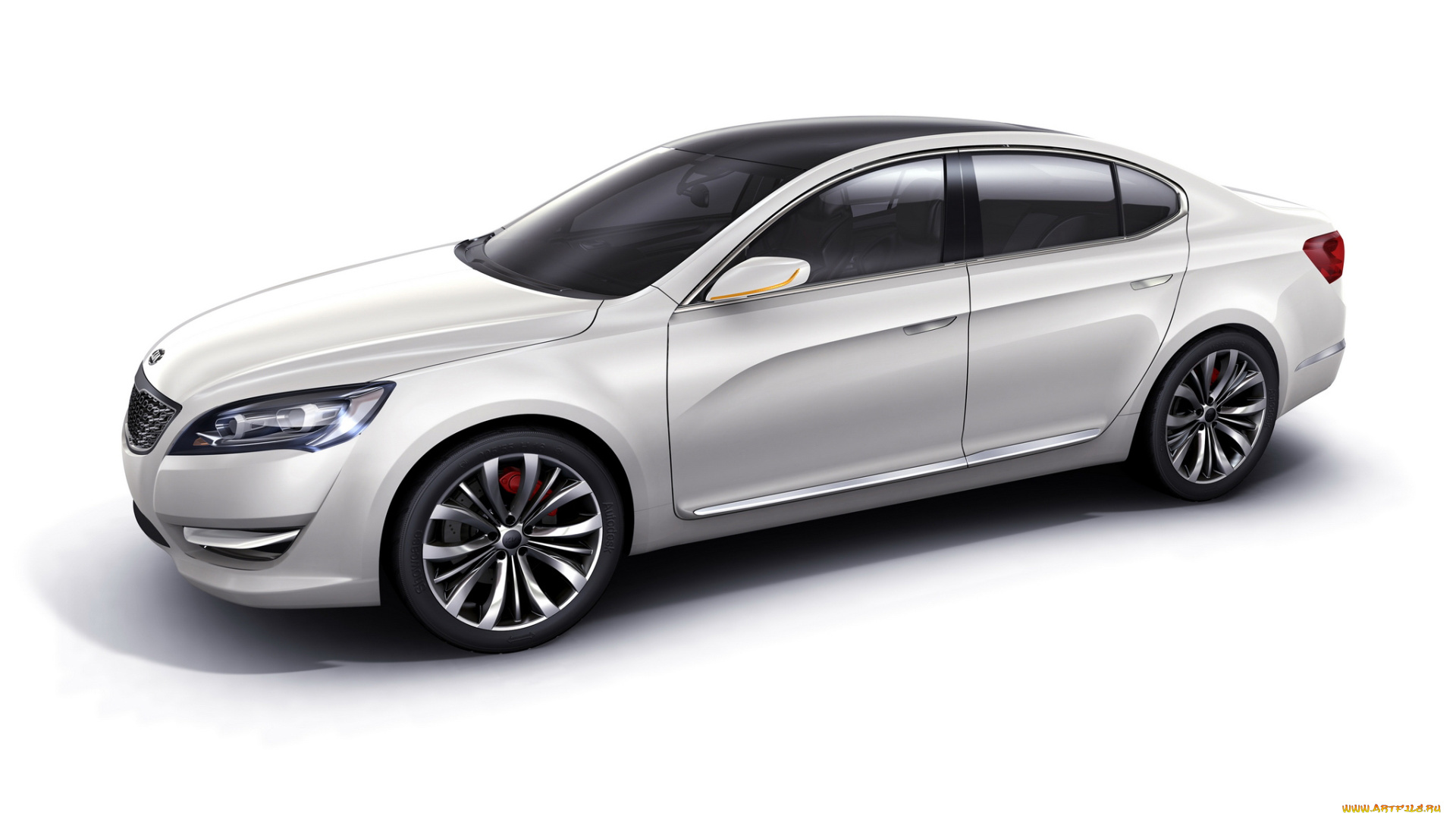 kia, knd, concept, 2009, автомобили, 3д