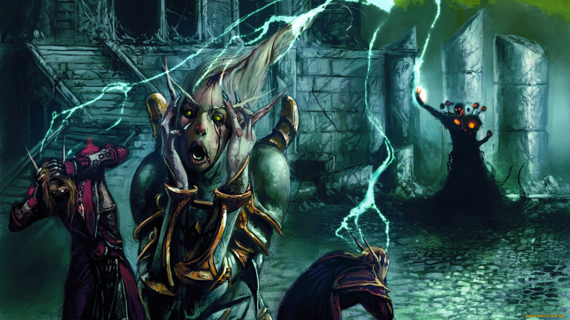 world, of, warcraft, trading, card, game, видео, игры