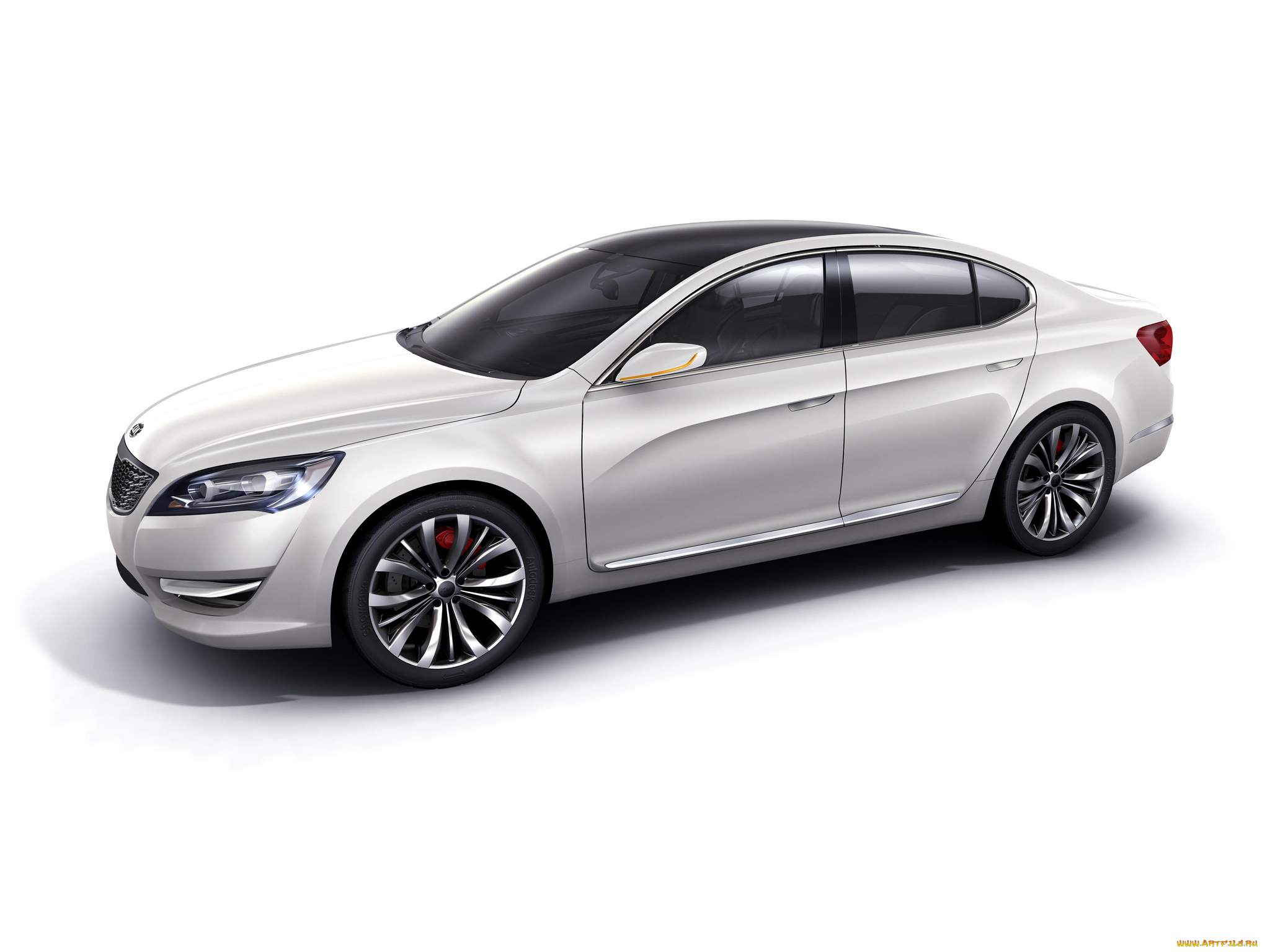 kia, knd, concept, 2009, автомобили, 3д