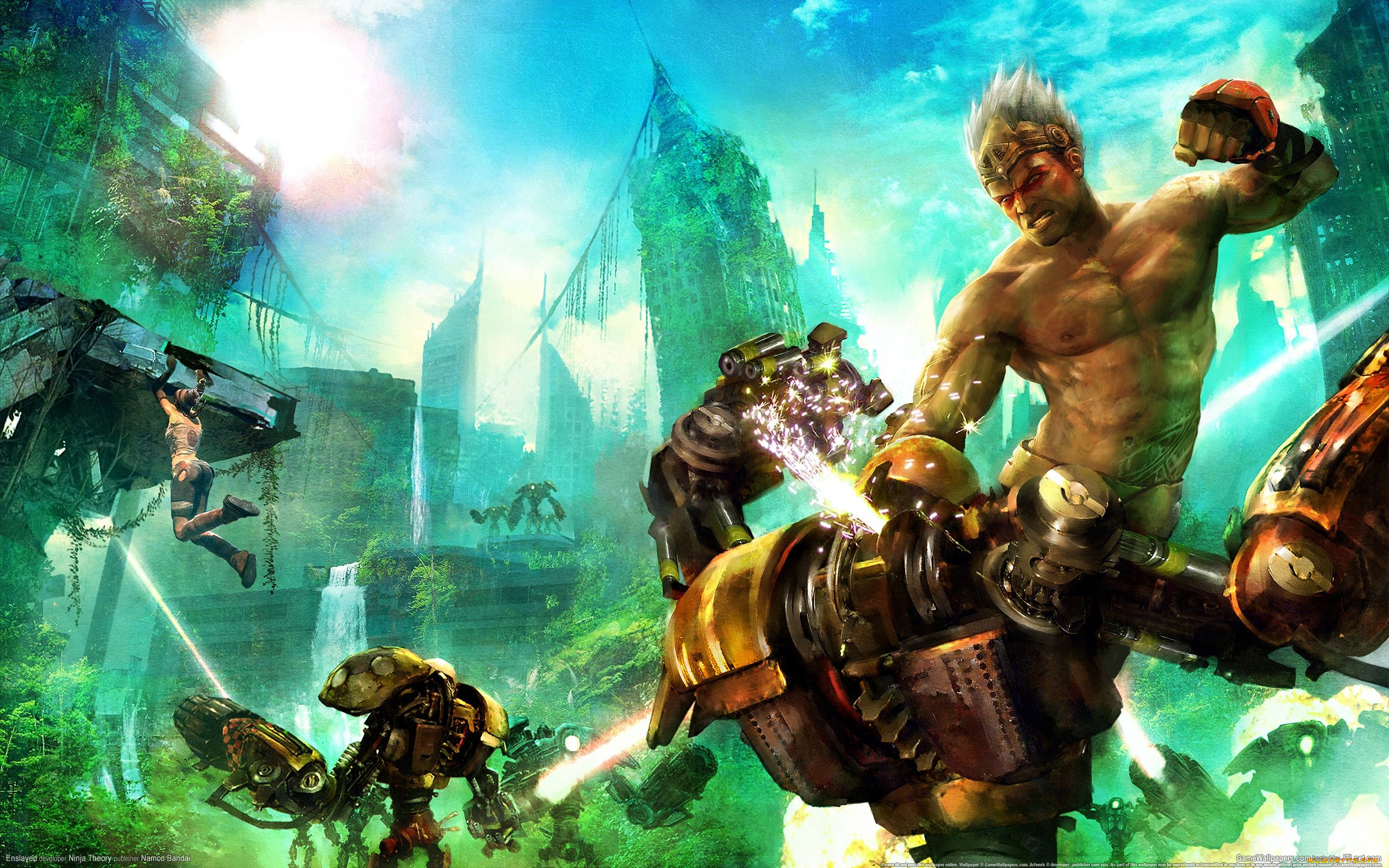 enslaved, видео, игры, odyssey, to, the, west