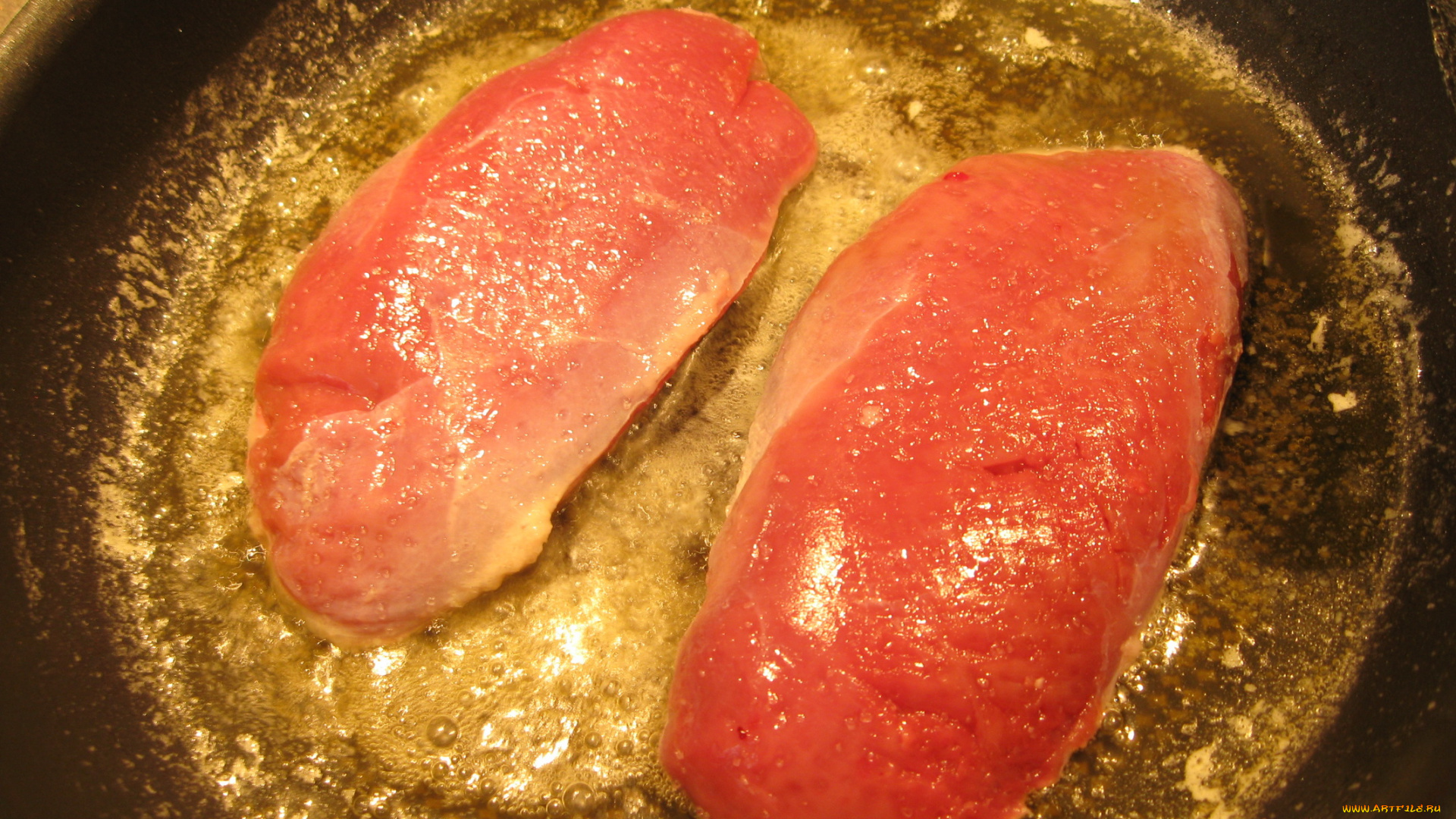 еда, мясные, блюда, сковорода, жир, мясо