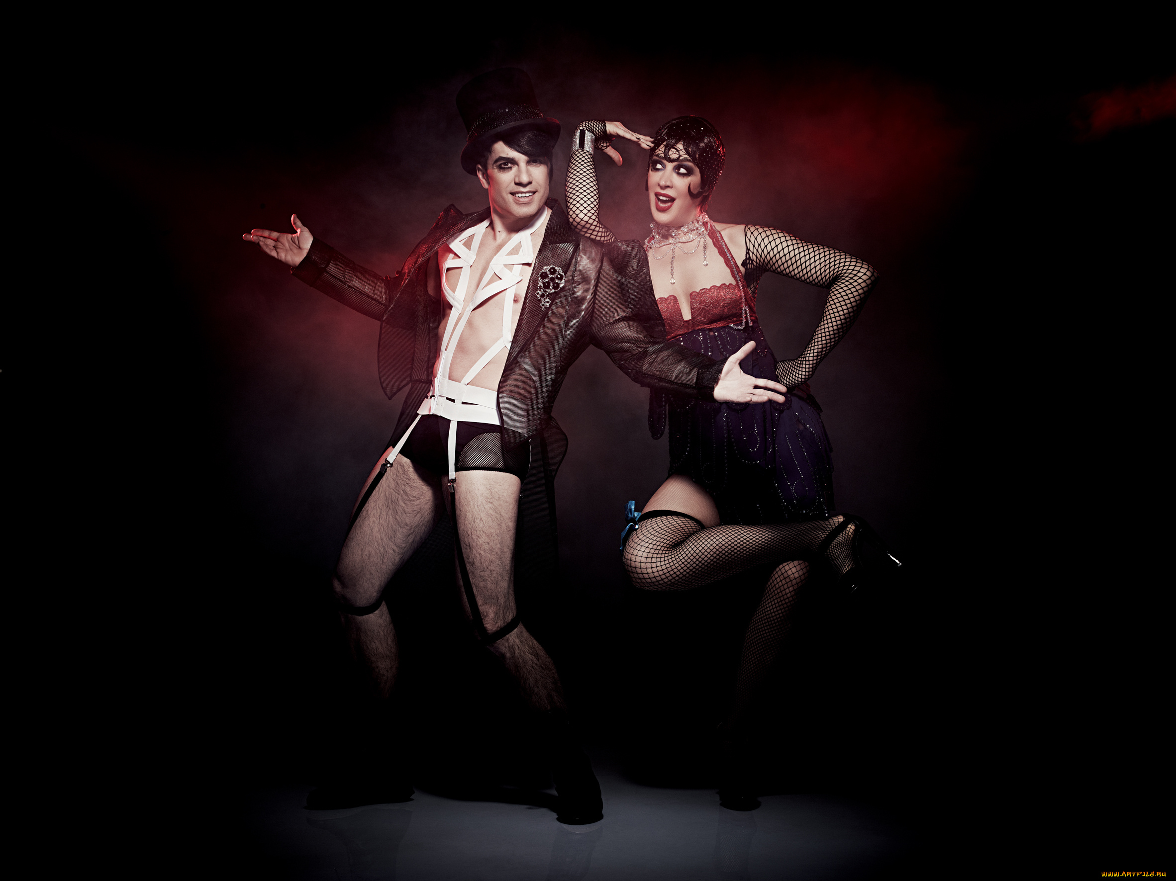 разное, люди, кабаре-дуэт
