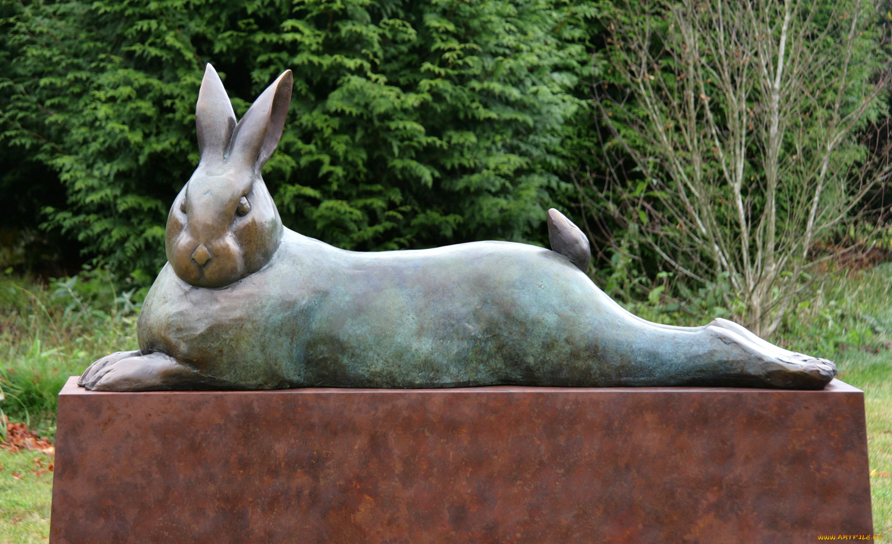 города, памятники, скульптуры, арт, объекты, заец
