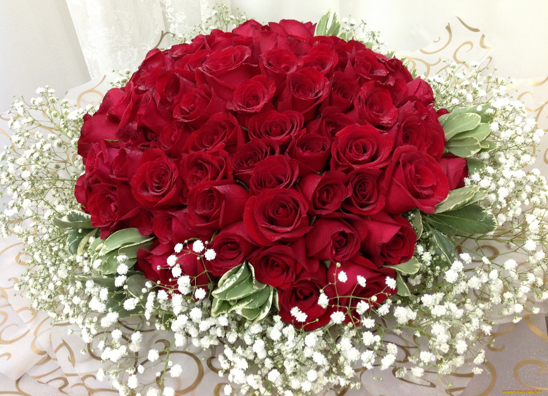 цветы, розы, букет